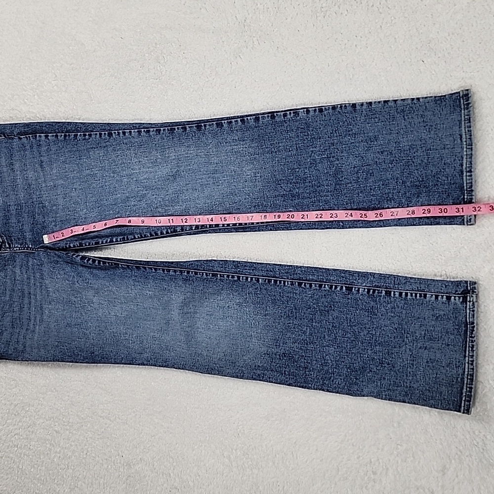 NYDJ Marilyn Straight Stretch Jeans Lift × Tuck Technology In The Color Stoney - Picture 5 of 10